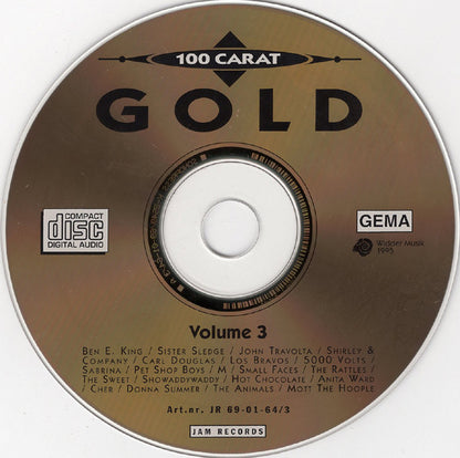 Various : 100 Carat Gold - Volume 3 (CD, Comp)