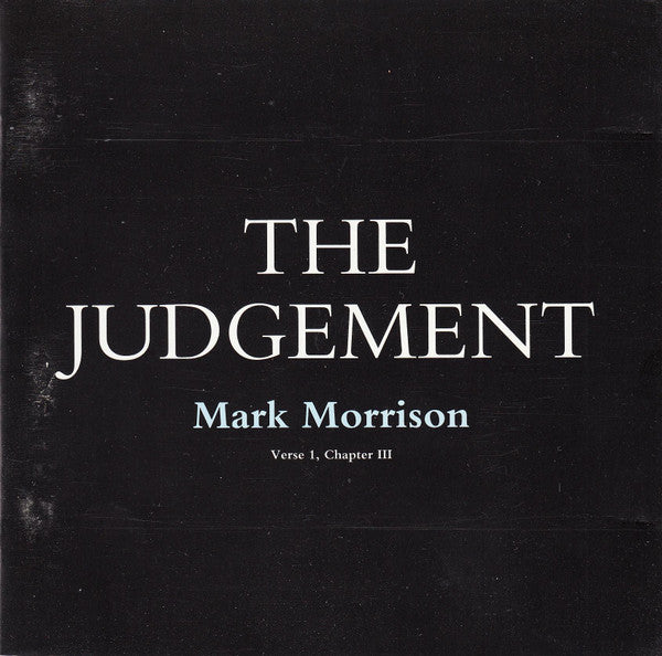 Mark Morrison : The Judgement (Verse 1, Chapter III) (CD, Album)