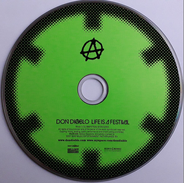 Don Diablo : Life Is A Festival (CD, Album)