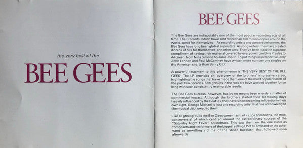 Bee Gees : The Very Best Of The Bee Gees (CD, Comp)