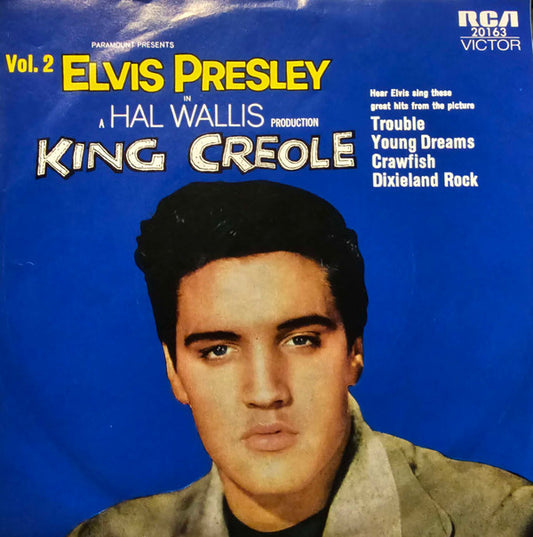 Elvis Presley : King Creole - Vol. 2 (7", EP, RE)