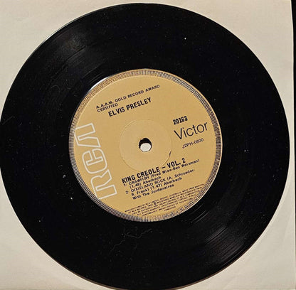 Elvis Presley : King Creole - Vol. 2 (7", EP, RE)