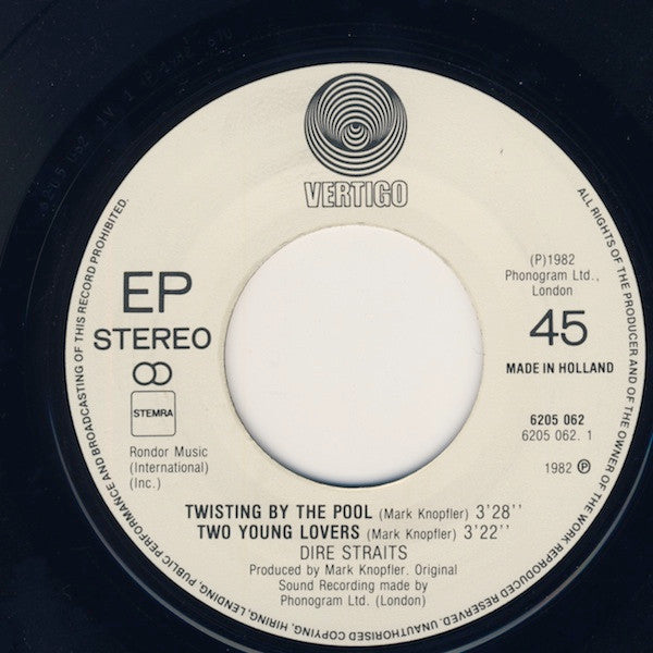 Dire Straits : ExtendeDancEPlay (7", EP)