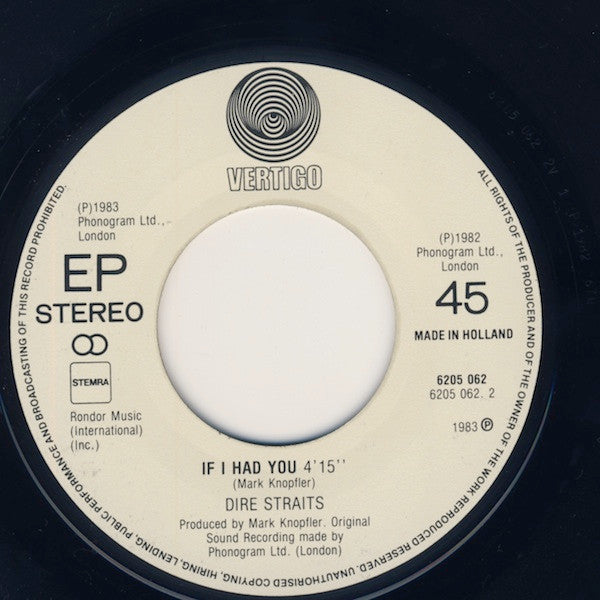 Dire Straits : ExtendeDancEPlay (7", EP)
