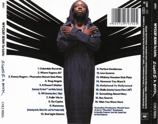 Wyclef Jean : The Ecleftic (2 Sides II A Book) (CD, Album)