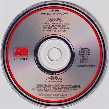 Levert : The Big Throwdown (CD, Album)