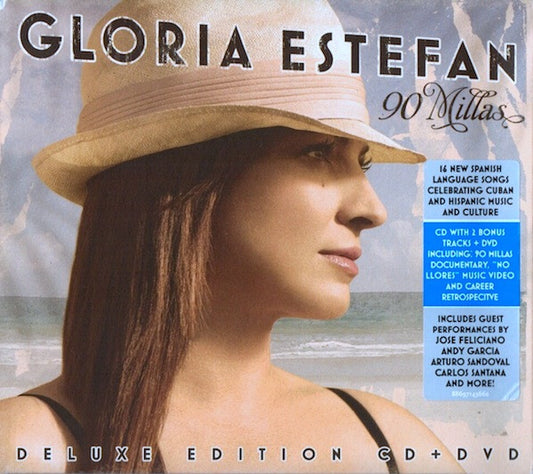 Gloria Estefan : 90 Millas (CD, Album + DVD-V, NTSC + Dlx, Dig)