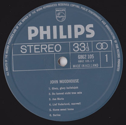 John Woodhouse : John Woodhouse (LP, Club)