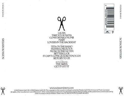 Scissor Sisters : Scissor Sisters (CD, Album, S/Edition)