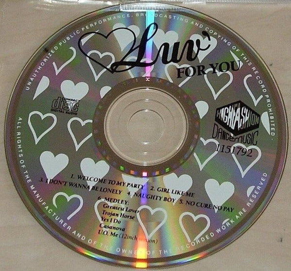 Luv' : For You (CD, Album)