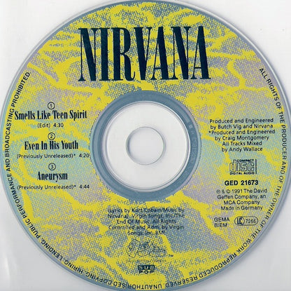 Nirvana : Smells Like Teen Spirit (CD, Maxi)