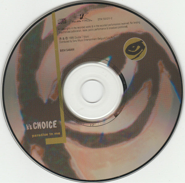 K's Choice : Paradise In Me (CD, Album)