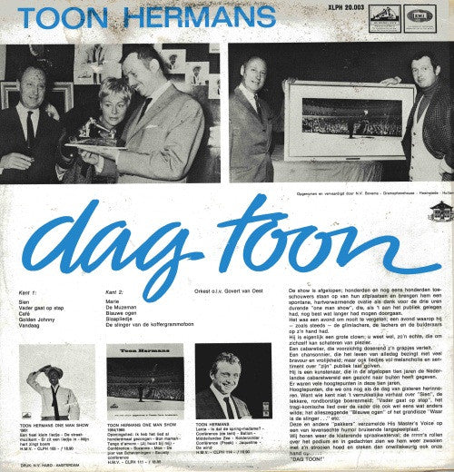 Toon Hermans : Dag Toon (LP, Comp)