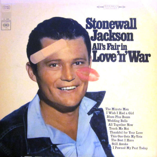 Stonewall Jackson : All's Fair In Love 'n' War (LP, Album)