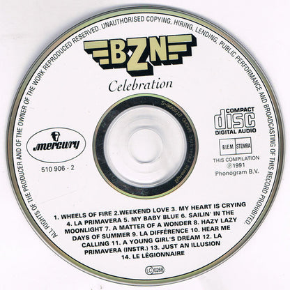 BZN : Celebration (CD, Comp)