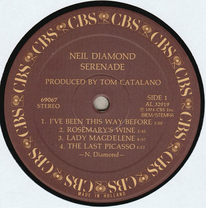 Neil Diamond : Serenade (LP, Album)