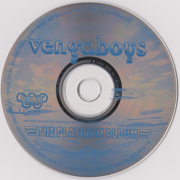 Vengaboys : The Platinum Album (CD, Album, Enh)