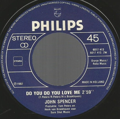 John Spencer : Lana (7", Single)