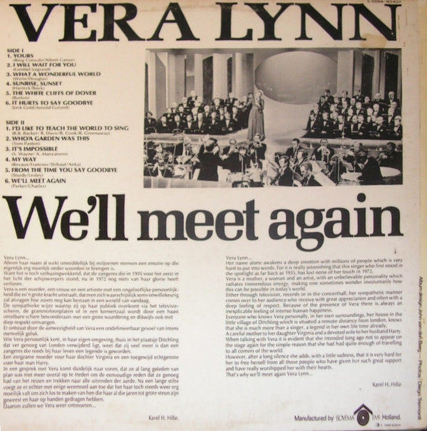 Vera Lynn : We'll Meet Again (LP, Album)