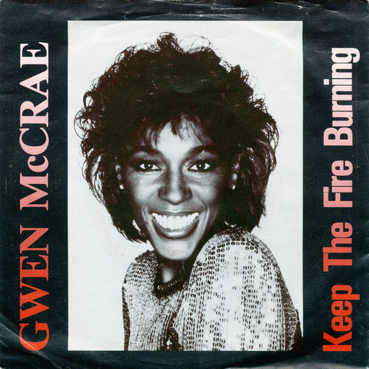 Gwen McCrae : Keep The Fire Burning (7", Single)