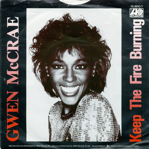 Gwen McCrae : Keep The Fire Burning (7", Single)