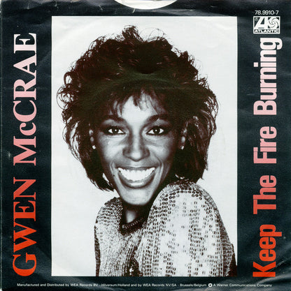 Gwen McCrae : Keep The Fire Burning (7", Single)
