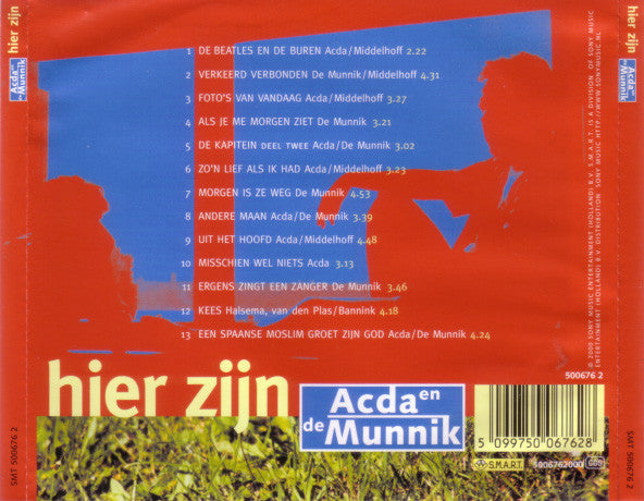 Acda en de Munnik : Hier Zijn (CD, Album)