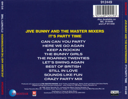 Jive Bunny And The Mastermixers : It's Party Time (CD, Album)