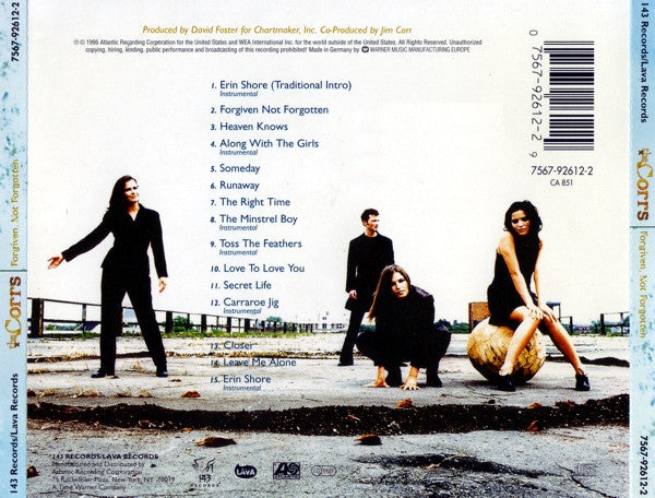 The Corrs : Forgiven, Not Forgotten (CD, Album, RE, RP)