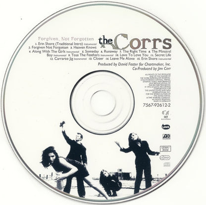 The Corrs : Forgiven, Not Forgotten (CD, Album, RE, RP)