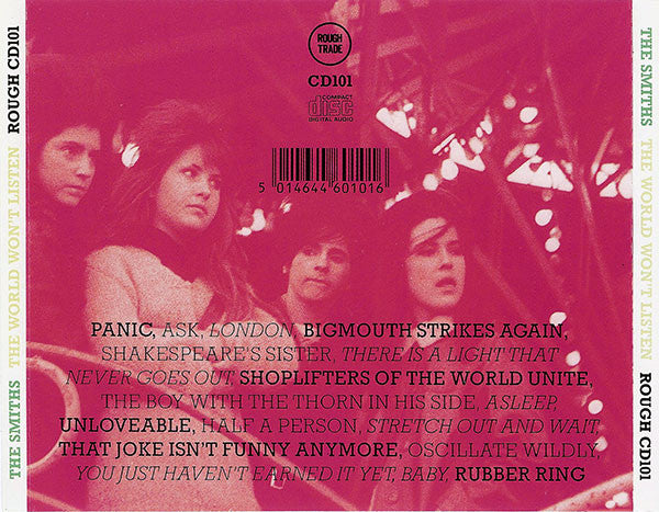 The Smiths : The World Won't Listen (CD, Comp, MPO)