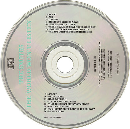 The Smiths : The World Won't Listen (CD, Comp, MPO)