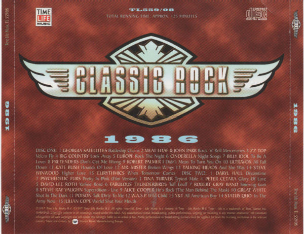 Various : Classic Rock: 1986 (2xCD, Comp)