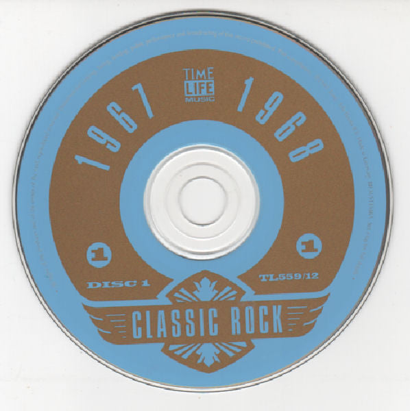 Various : Classic Rock: 1967-1968 (2xCD, Comp)