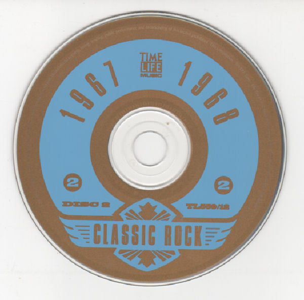 Various : Classic Rock: 1967-1968 (2xCD, Comp)