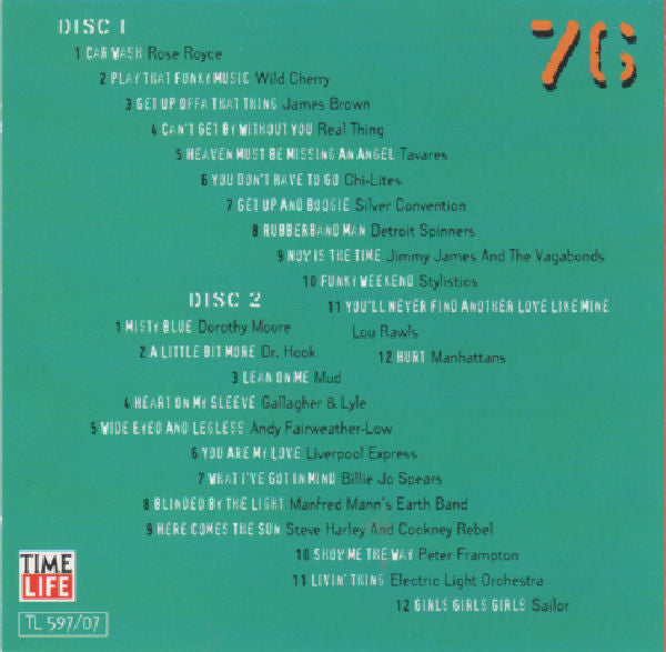 Various : The 70's - 76 (2xCD, Comp)