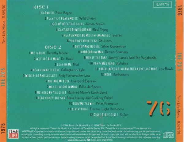 Various : The 70's - 76 (2xCD, Comp)