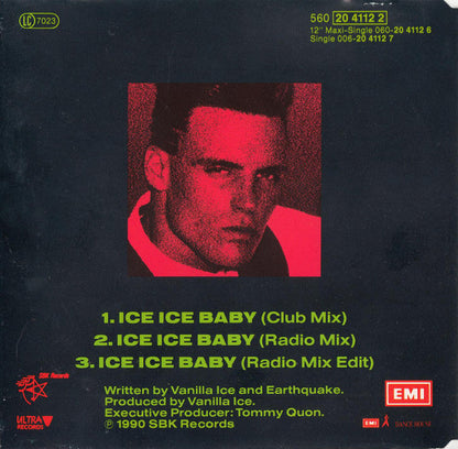 Vanilla Ice : Ice Ice Baby (CD, Maxi)