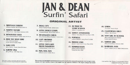 Jan & Dean : Surfin'Safari (CD, Comp)