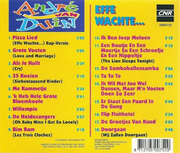 André van Duin : Effe Wachte... (CD, Comp)