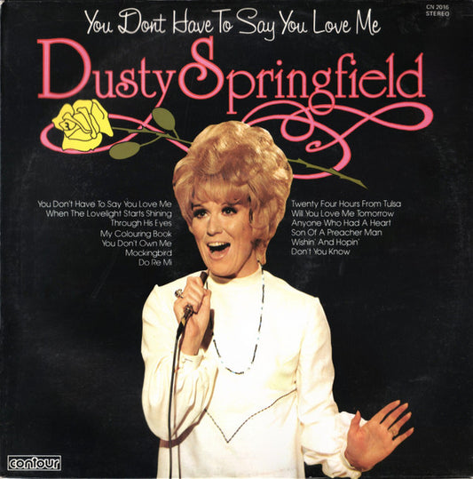 Dusty Springfield : You Don't Have To Say You Love Me (LP, Comp)