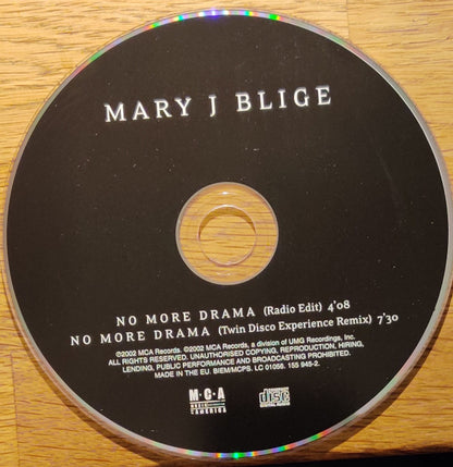 Mary J. Blige : No More Drama (CD, Single)