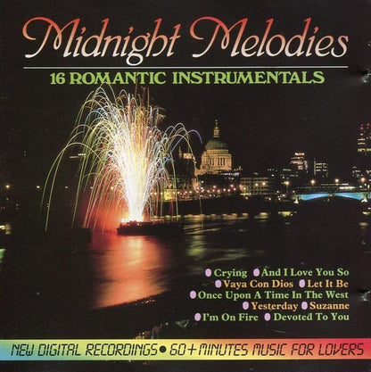The Gino Marinello Orchestra : Midnight Melodies - 16 Romantic Instrumentals (CD, Album)
