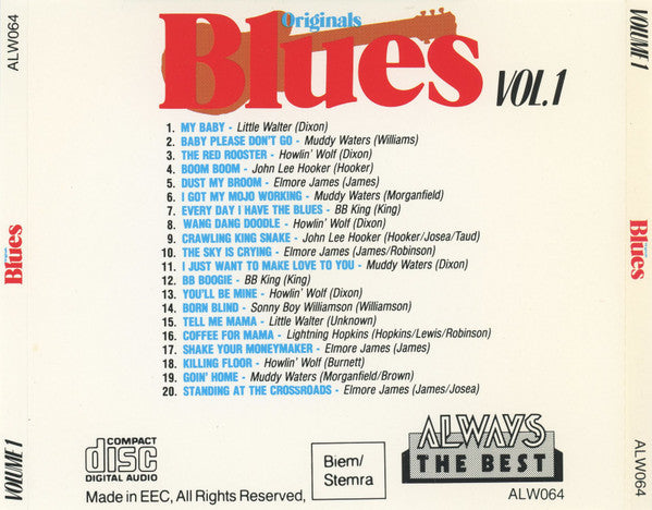 Various : Blues Originals Vol. 1 (CD, Comp)