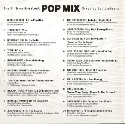 Ben Liebrand : The All Time Greatest Pop Mix (CD, Comp, Mixed)