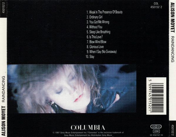 Alison Moyet : Raindancing (CD, Album, RE)