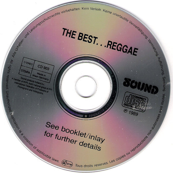 Various : The Best...Reggae (CD, Comp)