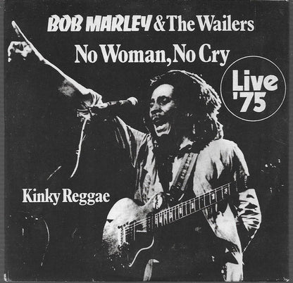 Bob Marley & The Wailers : No Woman, No Cry  Live '75 (CD, Single, RE)