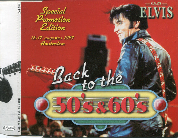 Elvis Presley : Back To The 50's & 60's (CD, Single, Promo)