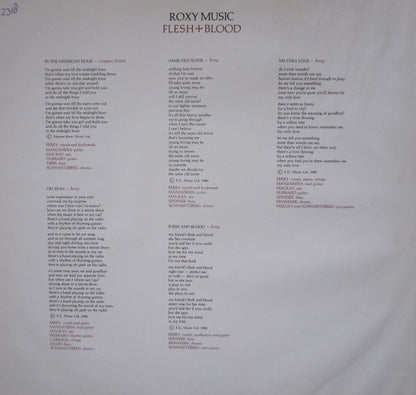 Roxy Music : Flesh + Blood (LP, Album)